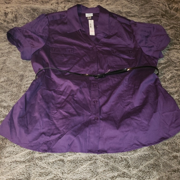 Worthington stretch blouse - Picture 1 of 4